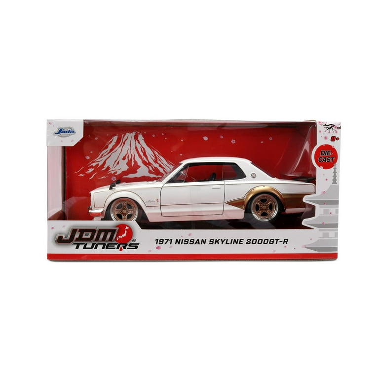 1971 Nissan Skyline 2000GT-R RHD (Right Hand Drive) White with