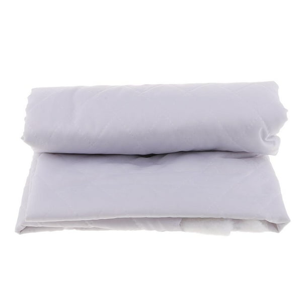 1 pieza de tela acolchada de algodón/poliéster de doble cara de 100 x 145 cm para Gris Argenta