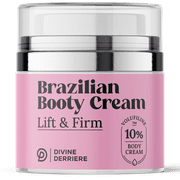 Divine Derriere Brazilian Body Butter Cream, Volufiline Theobroma Cacao (Cocoa), 50 mL