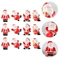 thumbnail image 3 of Christmas Figurines Decor Craft Resin Miniature Crafts Miniatures Village Decoration Santa Claus, 3 of 8