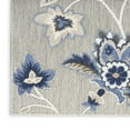 thumbnail image 5 of Nourison Aloha Indoor/Outdoor Blue/Grey 3'6" x 5'6" Area Rug, (4x6), 5 of 10