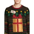 thumbnail image 2 of Jolly Sweaters Men's & Big Men's Ugly Christmas Sweater with Long Sleeves, Sizes S-3XL, 2 of 5