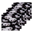 thumbnail image 3 of BZSMCE Towel Cotton Face Towel Soft Hand Towels Fashion Panda Love Bomb Pattern, 3 of 9
