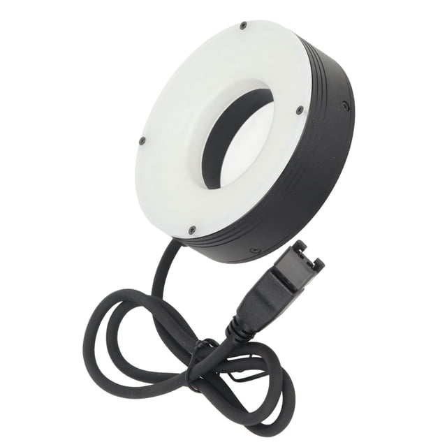 Microscope LED Lamp, 24V Reliable Microscope Light Source Stable Performance High Brightness Versatile for Small Lathe