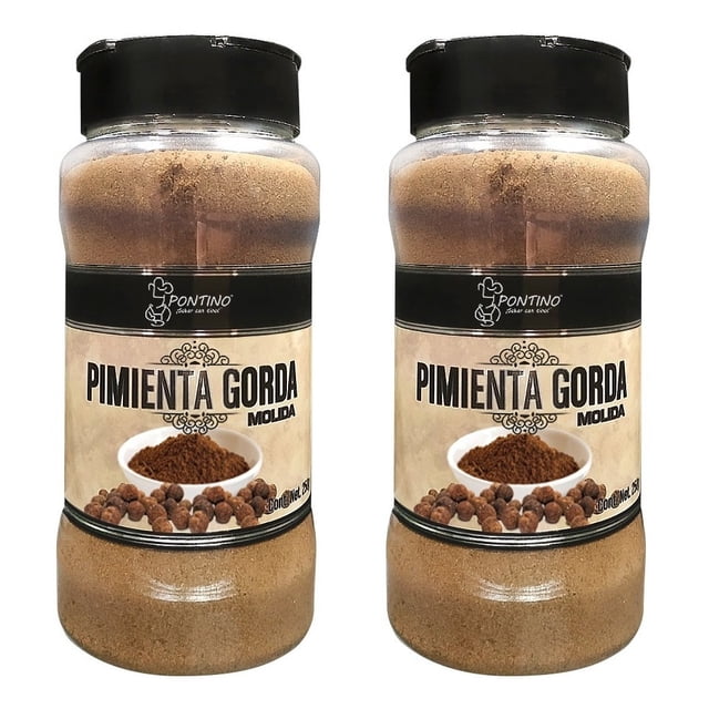 Pontino Pimienta Gorda Molida 250 Gramos 2 Piezas