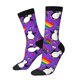 thumbnail image 1 of Balery Rainbow Lgbt Penguin Calcetas Largas con Estampado para Hombre y Mujer – Suaves y Transpirables, Talla Única (US 5-11), 1 of 6