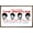 Bronze Framed Version, variant on The Beatles - Candlestick Park Landscape Wall Poster, 14.725" x 22.375"