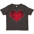 thumbnail image 3 of Inktastic Red Plaid Heart Boys or Girls Toddler T-Shirt, 3 of 5