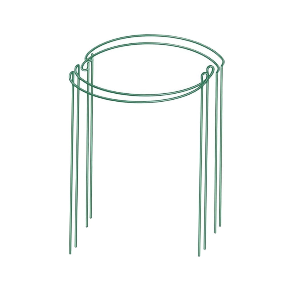 Amosfun 4Pcs Durable Green Garden Trellis Flower Support Rack for Plant Vertical Growth