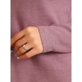 thumbnail image 5 of DARING DIVA Women's Waffle Soft Fall Winter Pajamas Sets XS Red, 5 of 6