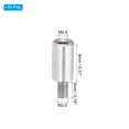 thumbnail image 2 of M2.5x8+4mm Extensions de Poteaux d'Album Scrapbook, 10 Pcs Remplacements de Poteaux d'Extension en Acier Inoxydable pour Reliure Album Photo Rechargeable Bricolage, 2 of 6