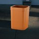 thumbnail image 3 of Cubo de Basura Tejido de Ratán Contenedor de Basura de Plástico Cuadrado Compacto Cubo de Basura para Baño Garaje Sala de Estar Oficina Interior Al Ai Naranja Macarena Cesto de basura, 3 of 8