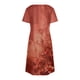 thumbnail image 5 of Vestido Corto de Verano Moda Gradiente Corto de Manga en V Cuello Vestido Casual, Poliéster Ligero de Verano, Lavado de Manos, 5 of 9