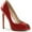 Red Patent, variant on Women's Pleaser Sexy 42 Peep Toe Pump
