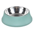 thumbnail image 1 of Cuenco de comida de acero inoxidable desmontable antivuelco para mascotas con columna romana, 1 of 5