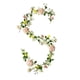 thumbnail image 3 of Guirnalda de flores artificiales de seda, rosas, para decoración de bodas y jardines, plantas colgantes rota, 3 of 9