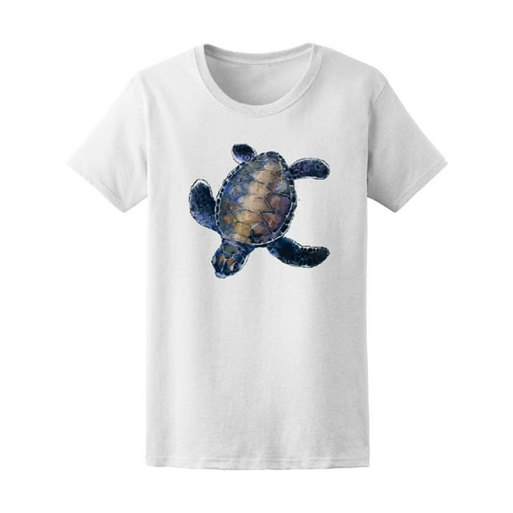 Sea Turtle Watercolor  Tee Men's -Image by Shutterstock