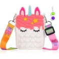 thumbnail image 3 of Fashion Fidget Toys Pop Bubble Bumble Bag con forma de unicornio para niños, 3 of 5