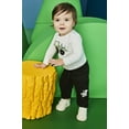 thumbnail image 2 of Garanimals Baby Boy Slub Graphic Bodysuit with Long Sleeves, Sizes 0M-24M, 2 of 4
