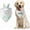 dog bone bandana, variant on Personalized Dog Bandana Custom Pet Scarf with Name Pet Custom Accessories for Small Medium Large Dogs Cats Pets Birthday Gift