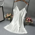 thumbnail image 2 of beishanbush Clothing 2025 Women Nightgowns & Sleepshirts Under $5 Womens Pajamas Lace Halter Pajamas Home Wear, 2 of 3