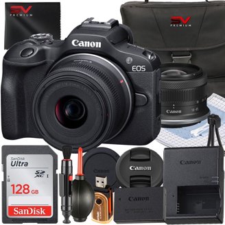 Canon EOS 7D DSLR Camera with 18-135mm Kit (3814B016) + EF 50mm