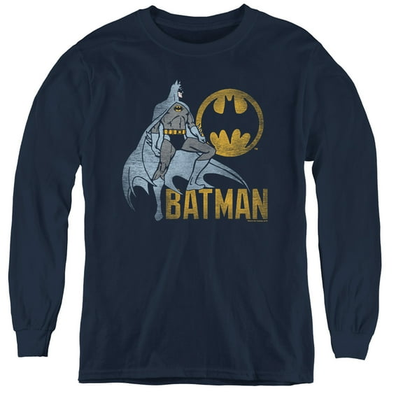 Batman - Knight Watch - Youth Long Sleeve Shirt - X-Large