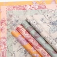 thumbnail image 2 of Nvzi gifts, flowers, gift box packaging paper, Chinese floral paper thickened printed floral packaging paper (green), 2 of 5