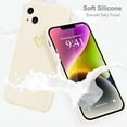 thumbnail image 6 of for iPhone 14 Case Cute Slim Shockproof Phone Case with Wireless Charging Support and Protection, Beige, 6 of 14