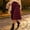 Red, variant on Lutiedan Plaid Midi Skirts for Women Vintage High Waist A-Line Skirts Casual Trendy Fall Winter Skirts S-XXL,Wine