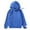 Blue, variant on Alvivi Kids Girls Boys Hoodies Long Sleeve Drawstring Pullover Hooded Sweatshirt with Pocket Black 9-10