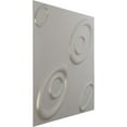 thumbnail image 2 of Ekena Millwork 19 5/8"W x 19 5/8"H Maria EnduraWall Decorative 3D Wall Panel, Textured Metallic Silver (Covers 2.67 Sq. Ft.), 2 of 6