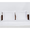thumbnail image 4 of Euro Sham Covers 26x26 Set of 2 White 600 Thread Count 100% Egyptian Cotton Pack of 2 Euro 26x26 Pillow Covers Cushion Cover Cases Soft Skin Friendly European Size Decorative Square Pillow Shams, 4 of 6
