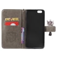thumbnail image 7 of iPhone 6S Plus, iPhone 6 Plus Case, Allytech PU Leather Cute Shiny Owl Protective Kickstand Folio Flip Cards & Cash Slots Pouch Anti-Slip Wallet Case Cover for Apple iPhone 6S Plus / 6 Plus, Gray, 7 of 7