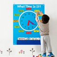 thumbnail image 2 of Juguete Montessori de tablero ocupado para bebé, rompecabezas para niños, Educación Temprana, juguete de aprendizaje, concepto de tiempo, juguetes de entrenamiento de acción para niños, regalo, 2 of 4