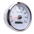 thumbnail image 1 of 110mm 4 3 / 8in Tachometer 7 Color Backlight 4000RPM Gauge with Hour Meter for Truck Trailer RV Boat, 1 of 7