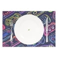 thumbnail image 2 of Gaming Machines Multicoloured 12×18 inch Placemats Heat Resistant Washable Foldable Rectangular Placemats Set Decoration Indoor Outdoor for Kitchen Dining Table 4PCs, 2 of 8