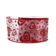 thumbnail image 3 of Cintas para el Día de San Valentín, cinta para coser, manualidades DIY, cintas para envolver de 1 1/2 pulgadas de ancho, cinta con forma de corazón , Fondo transparente, 3 of 8