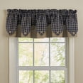 thumbnail image 2 of Park Designs Navy Sturbridge Lined Point Valance, 2 of 6