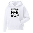 thumbnail image 1 of Festive Valentine's Couples Matching Hoodie Set Cozy Pullover Sweatshirt Holiday Outfit for Him, 1 of 2