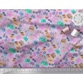 thumbnail image 3 of Soimoi Polyester Crepe Fabric Camera,Hat & Briefcase Travel Fabric Prints by Yard 42 Inch Wide, 3 of 3