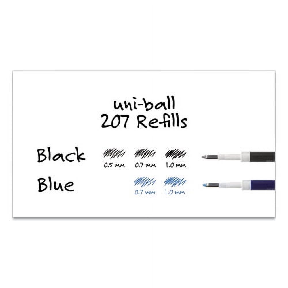 "Refill For Signo Gel 207 Pens, Medium 0.7 Mm Conical Tip, Black Ink, 2/pack | Bundle of 5 Packs"