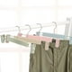thumbnail image 2 of Perchas para pantalones FloreceBien, perchas para faldas que ahorran espacio con ganchos giratorios de 360°, pinzas ajustables, perchas para pantalones, perchas para ropa, abrigos, prendas de vestir,, 2 of 5