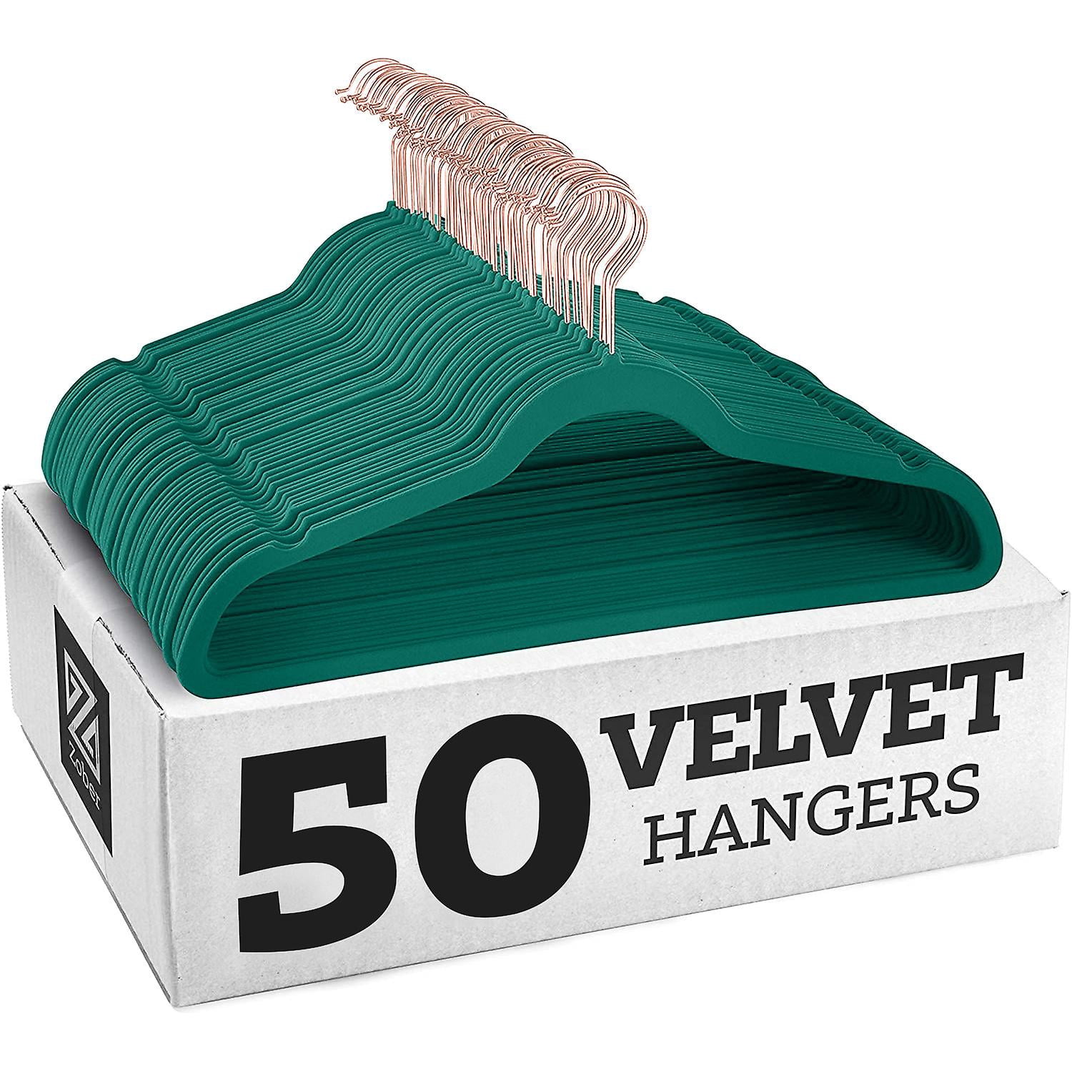 Cintres en Velours Antidérapants - Cintres pour Complets (Lot de 10)