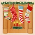 thumbnail image 2 of Popp, Grace 20x20 White Modern Wood Framed Museum Art Print Titled - Christmas Stockings II, 2 of 4