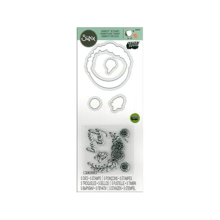 UPC: 0630454234425 | Sizzix LSerata Framelits Die/Stamp Love You Truly