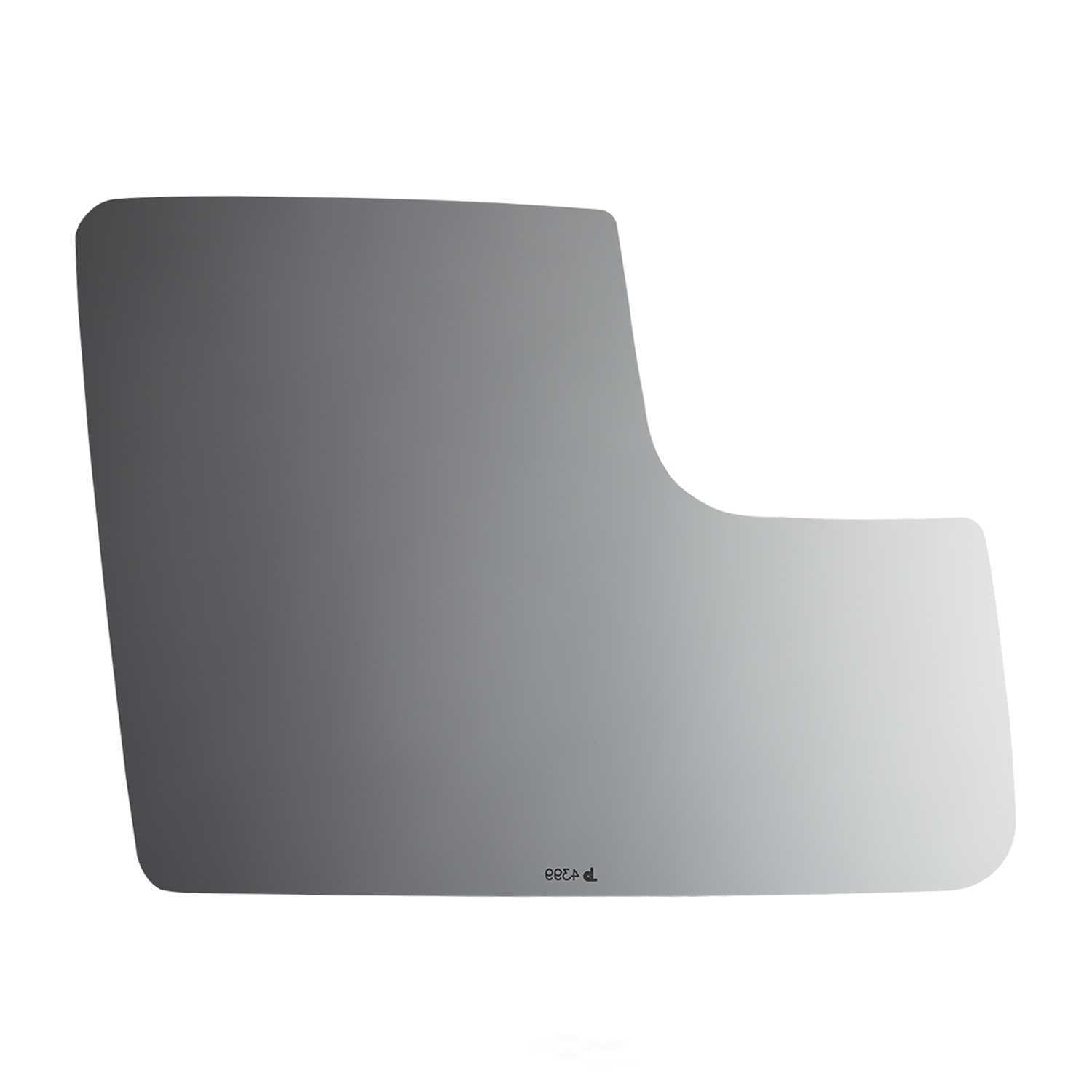 Burco Side View Mirror Replacement Glass - Clear Glass - 4399