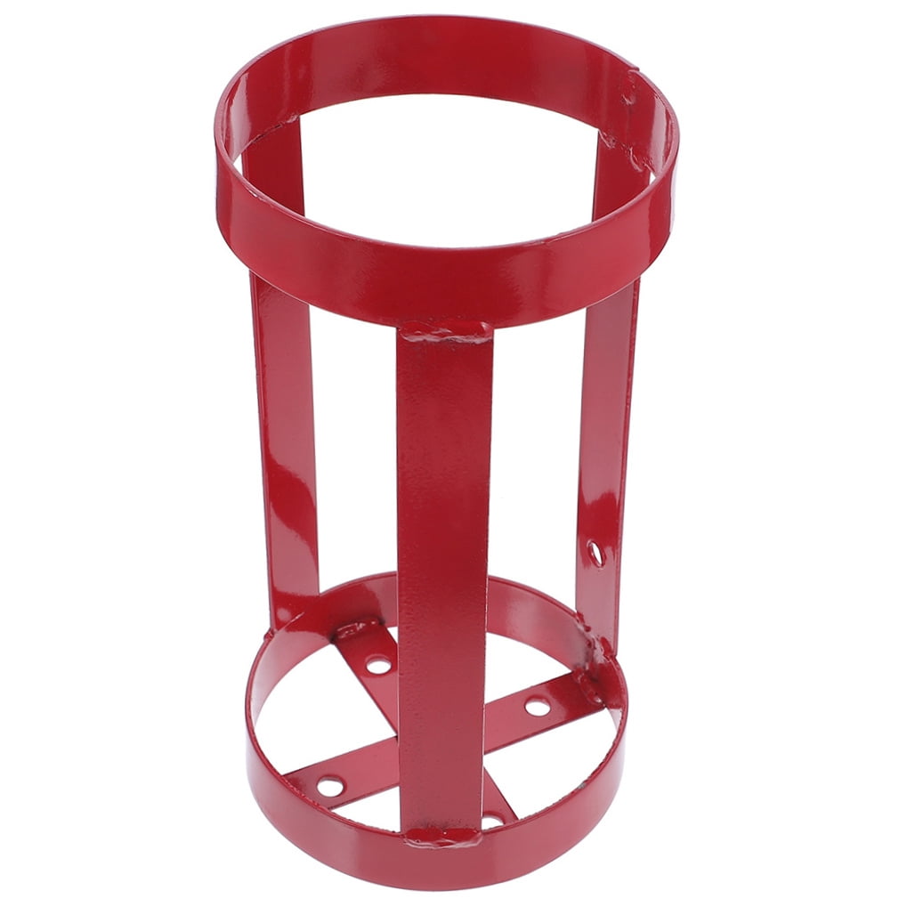 RENACLIPY Renaclipy Durable Fire Extinguisher Wall Bracket Red for Home Office