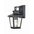 thumbnail image 5 of Millennium Lighting  Bellmon 1 Light Outdoor Wall Sconce in Powder Coat Bronze with Clear Glass Shade 10 Inch 7 to 12 Inches, 5 of 7