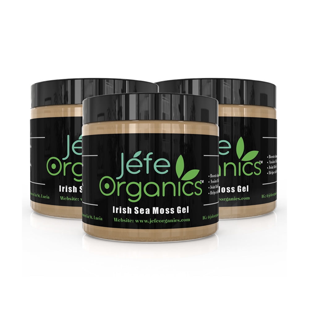 Jefe Organics 16 0z Wildcrafted Sea Moss Gel 1 Pack